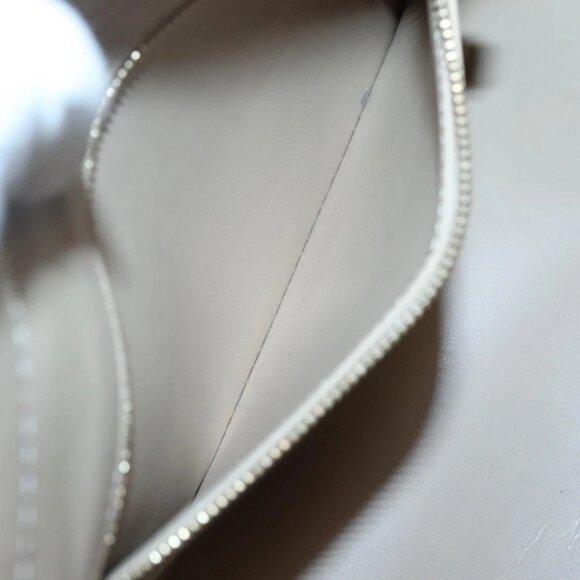 LOUIS VUITTON Monogram Vernis Houston Hand Bag Beige M91004 LV Auth ep8871 - Picture 13 of 16